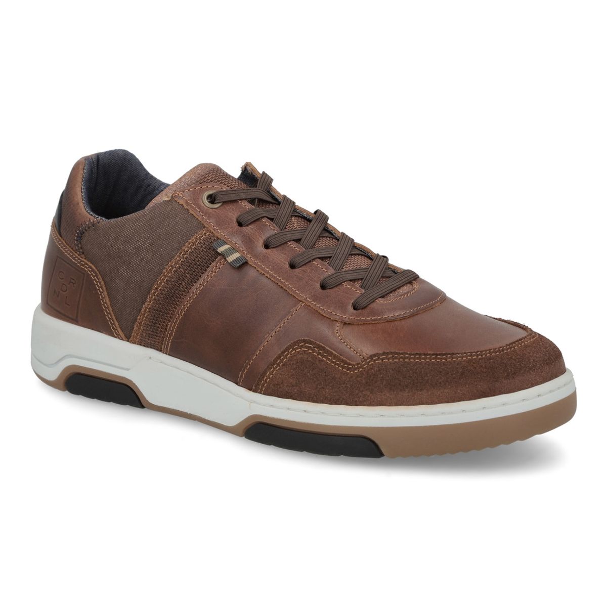 CARDINALE - Zapatillas Cuero Y Textil Brass-0-30 Brandy CARDINALE