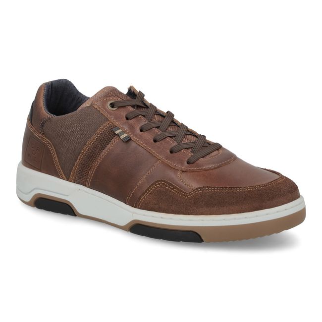 CARDINALE - Zapatillas Cuero Y Textil Brass-0-30 Brandy CARDINALE
