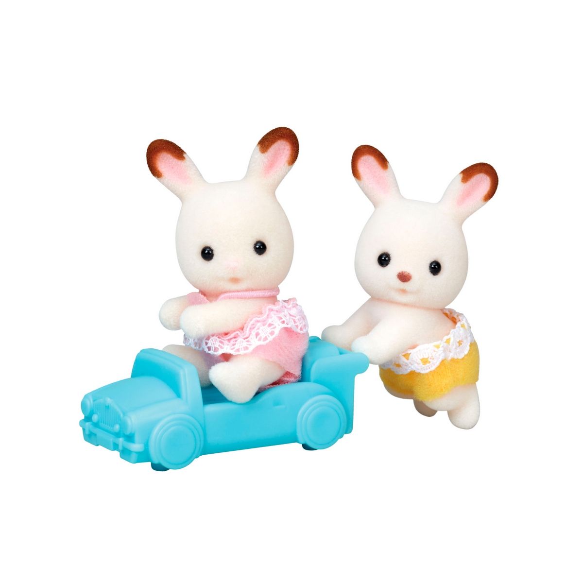 SYLVANIAN FAMILIES - Playset figuras Sylvanian Families Gemelos Conejo Chocolate