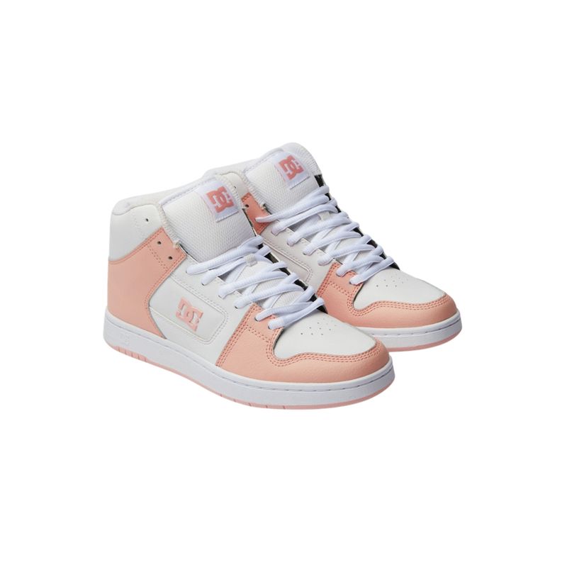 DC - Zapatilla Manteca 4 Hi Zebra Blanco DC