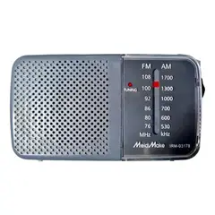 GEN - Radio Portatil De Mano A Pilas Am Fm