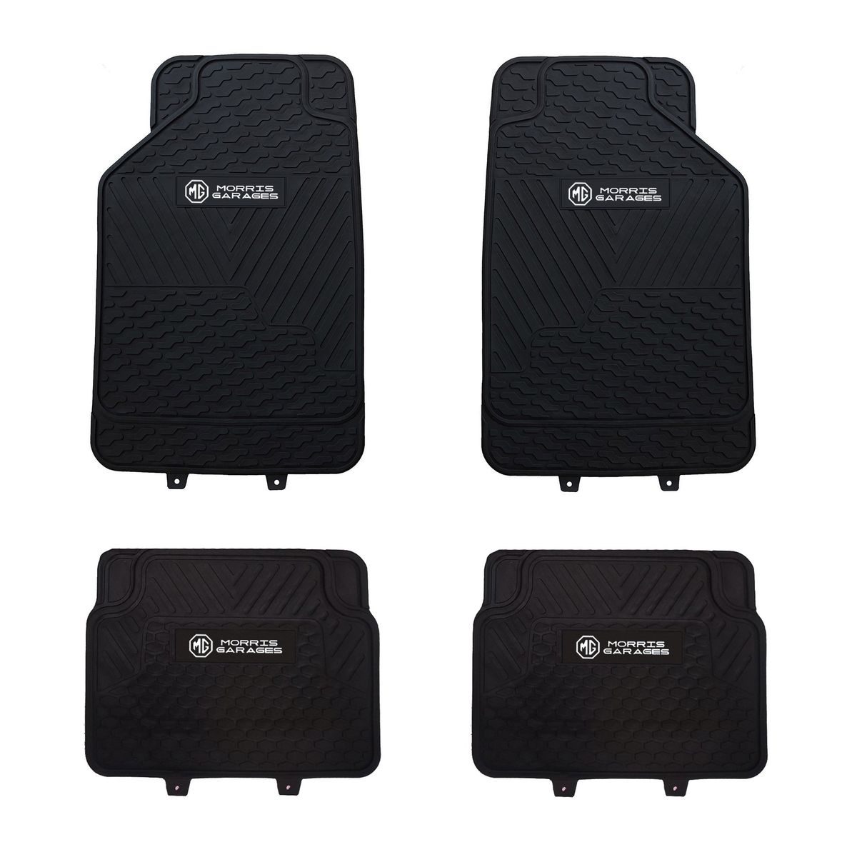 GENERICO - Pisos De Goma Mg Para Vehículos 4 Piezas