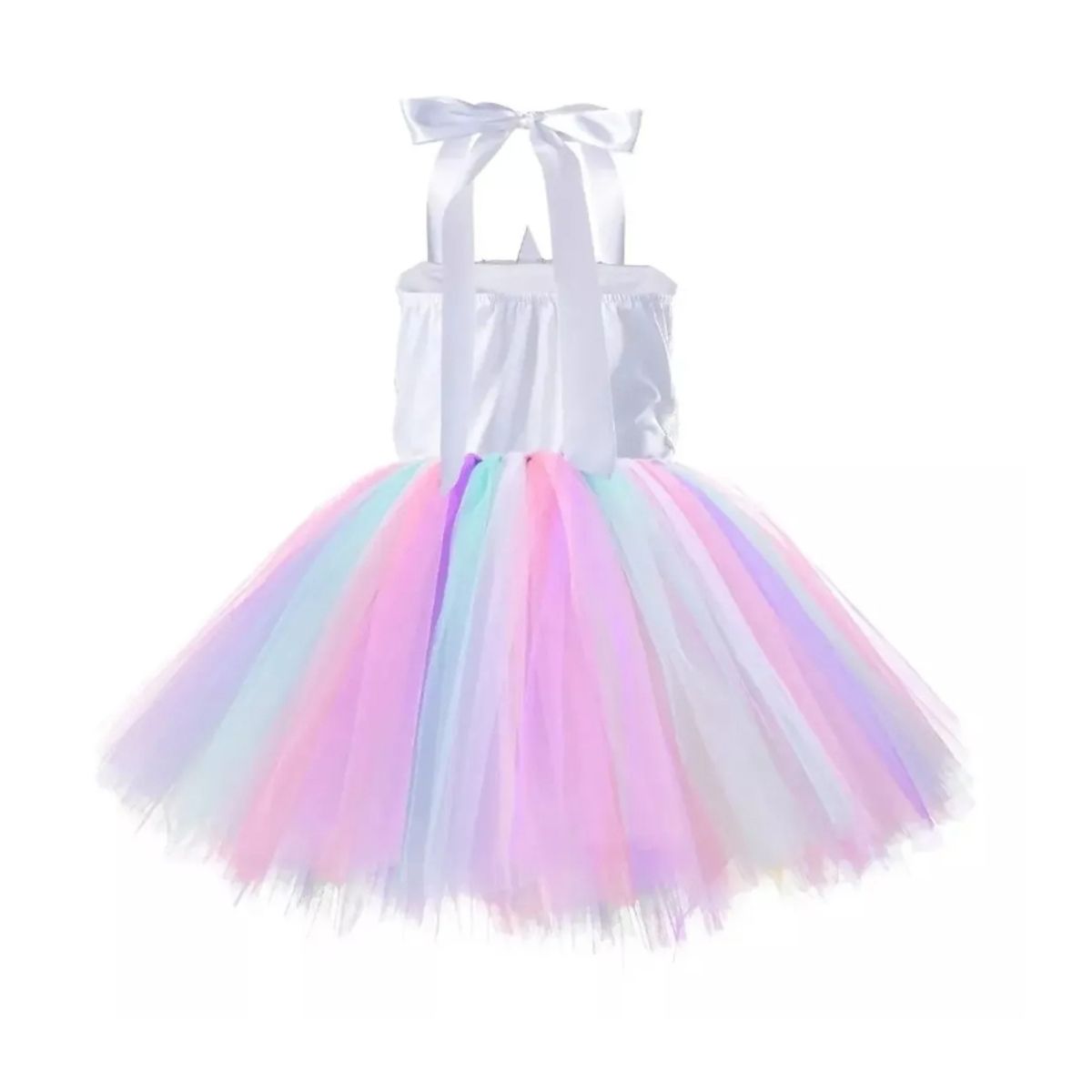 GENERICO - Vestido De Lentejuelas Con Diseño De Unicornio Para Niña 4T