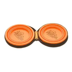 MASCAN - Plato Plegable Silicona Doble Naranjo Talla S Perro
