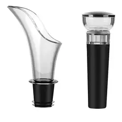 GENERICO - Vertedor De Vino Boquilla Aireador Y Tapon De Vino Al Vacio