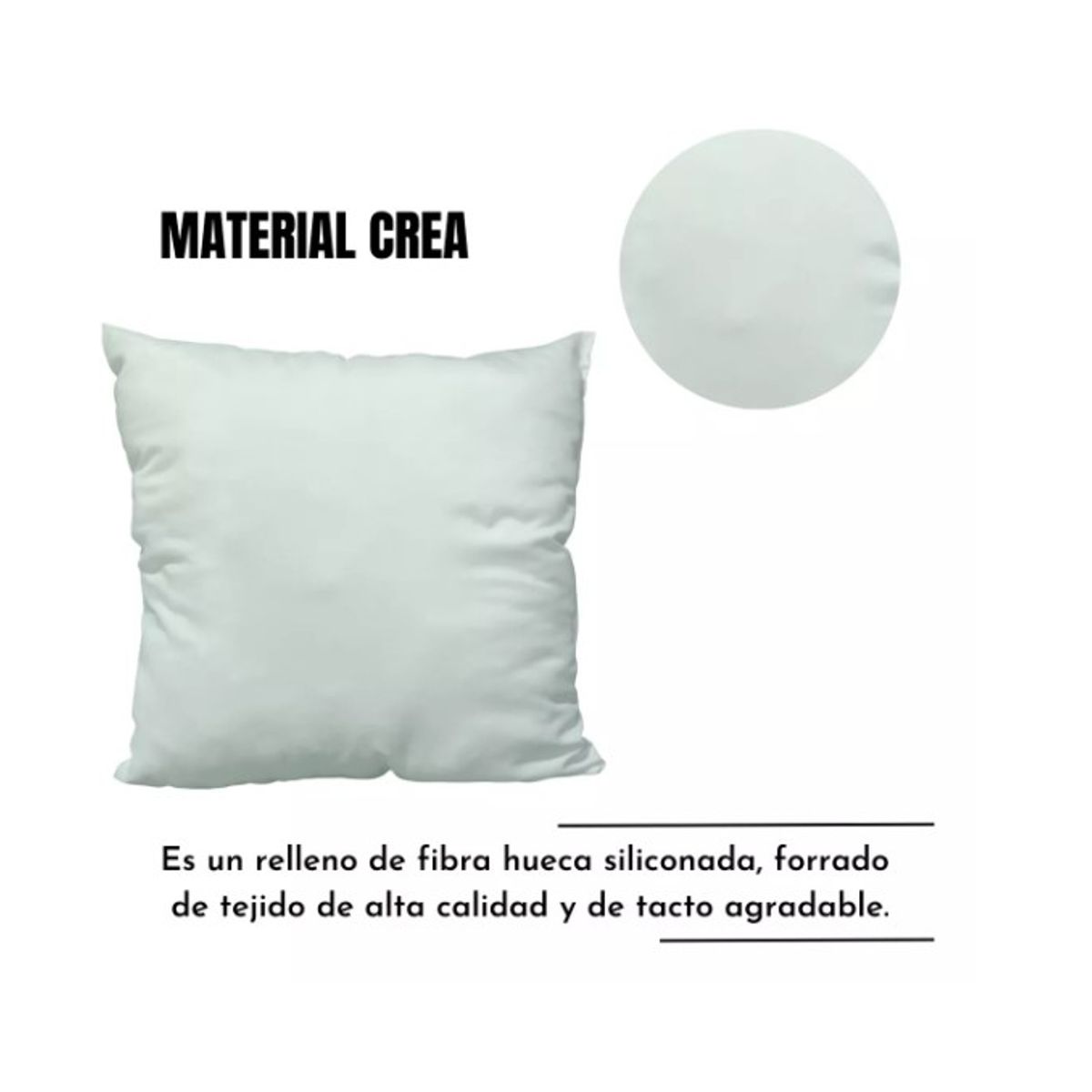 GENERICO - Pack 4 Unidades Relleno De Cojín
