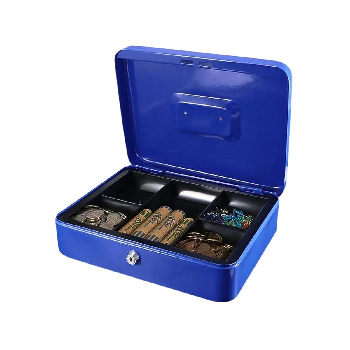 GENERICO - Caja De Dinero Chica De Seguridad - Protección Acero Metal