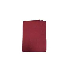 GENERICO - 1 Paño Cortina Lino Con Blackout Engomado Térmica 140x220 Burdeo
