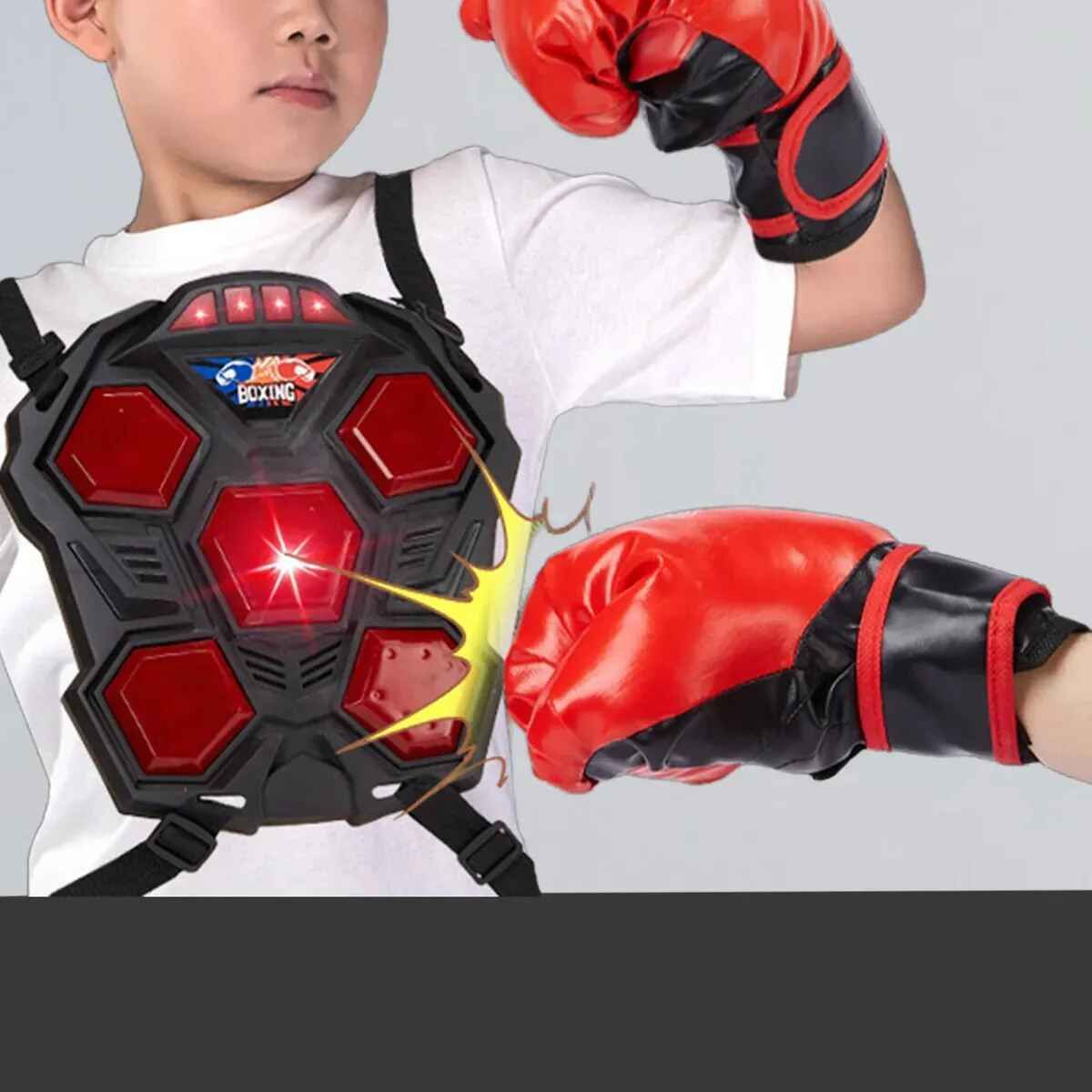 GENERICO - Maquina De Boxeo Recargable Musica Ejercicio Boxing niño