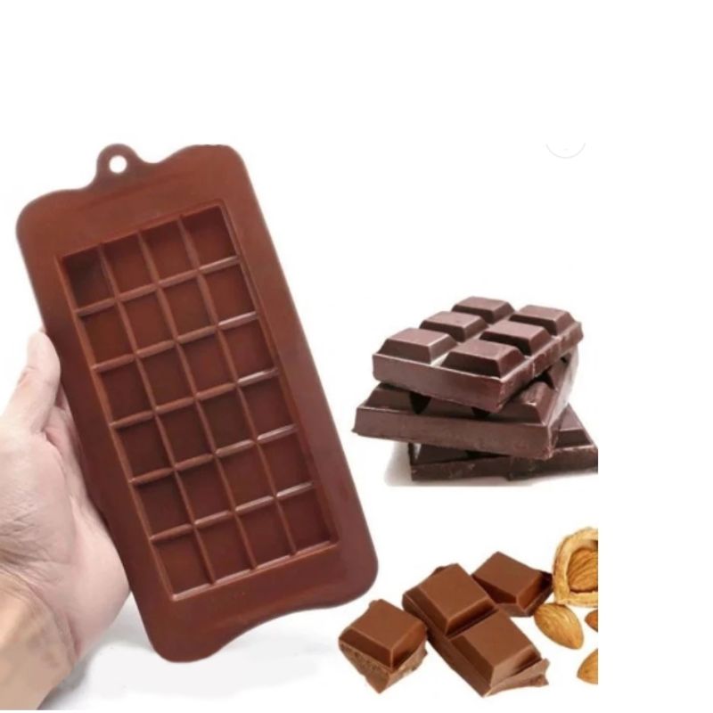 GENERICO - Molde De Silicona Barra De Chocolate Grande