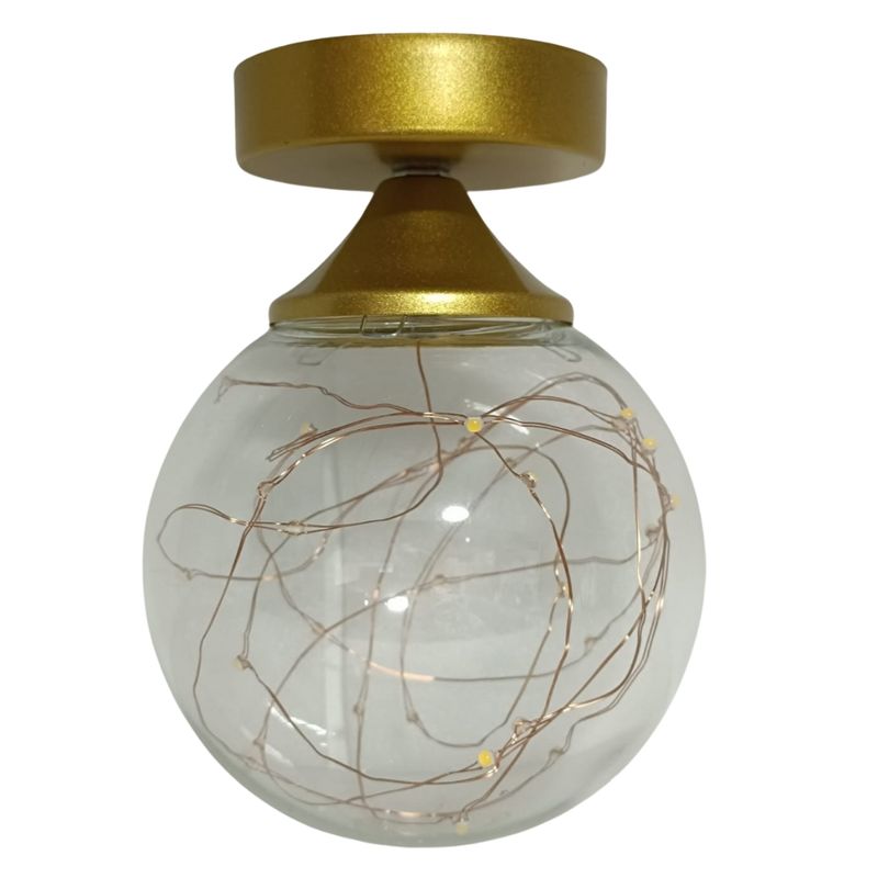 DD CASADADE - Lámpara Encantada de Cristal Dorado