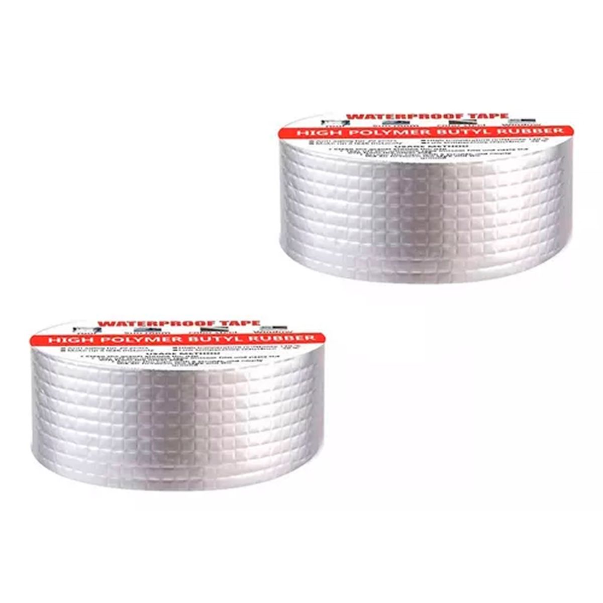 ESHOPANGIE - Pack 2 Sellador Butilo Techo Gotera Impermeable 5cmx10mtrs