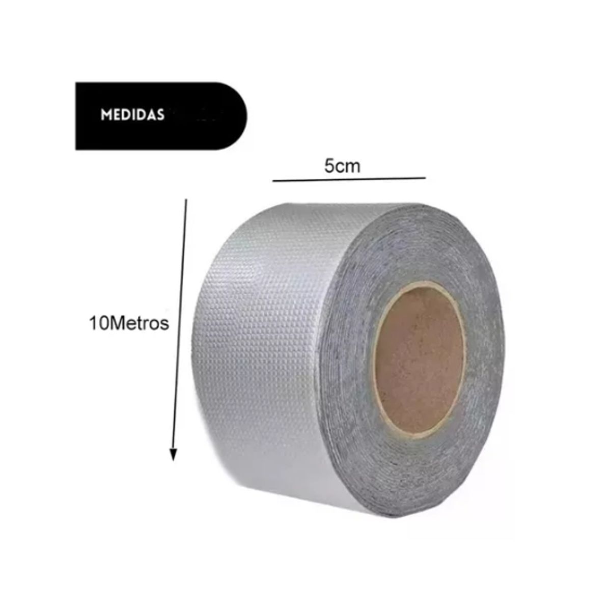 ESHOPANGIE - Pack 2 Sellador Butilo Techo Gotera Impermeable 5cmx10mtrs