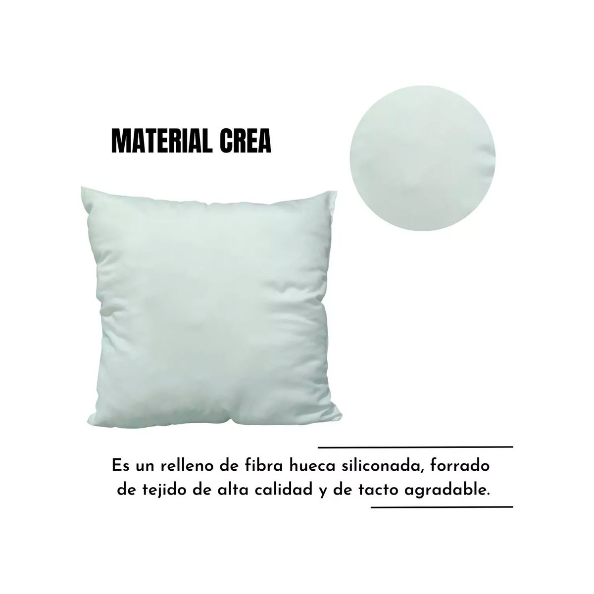 GENERICO - Pack 6 Unidades Relleno De Cojín