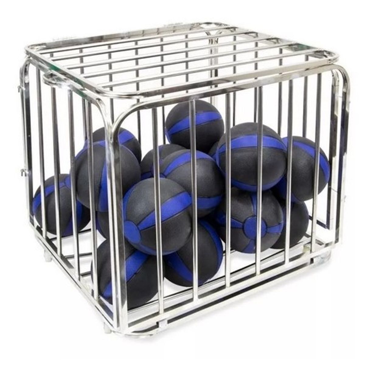 JUGUETON - Carro Portabalones Acero Inoxidable 90cm x 80cm x 90cm