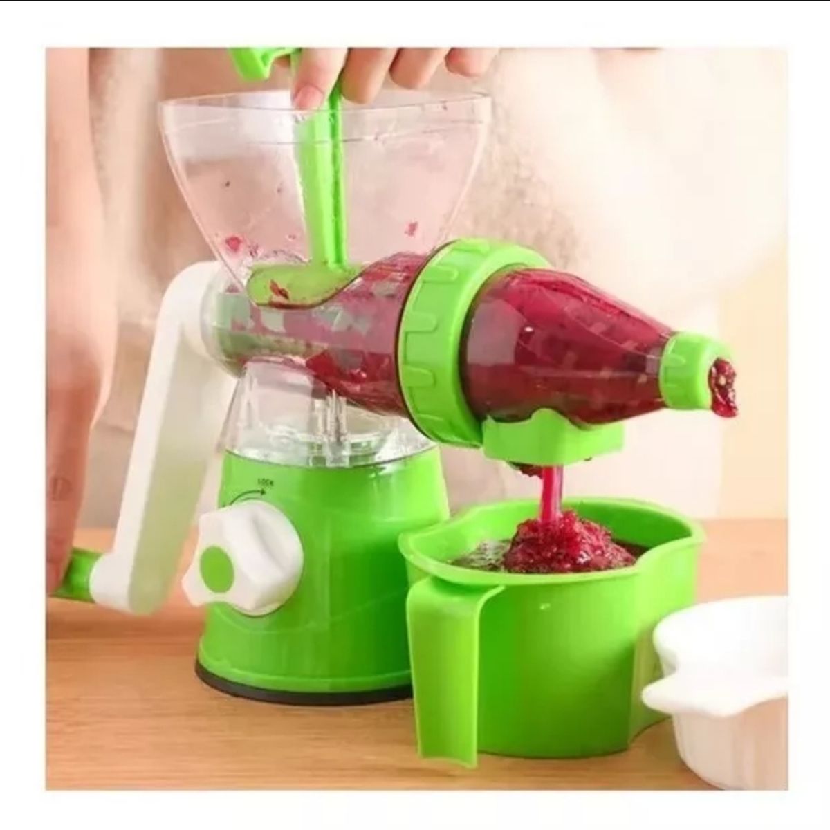 GENERICO - Exprimidor Manual Multifunción-extractor De Fruta - Verduras