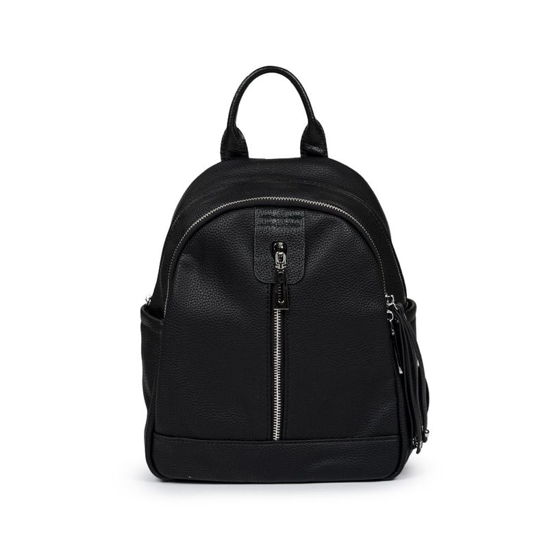 TODOPIEL - Mochila Ecocuero Mujer Negro Todopiel