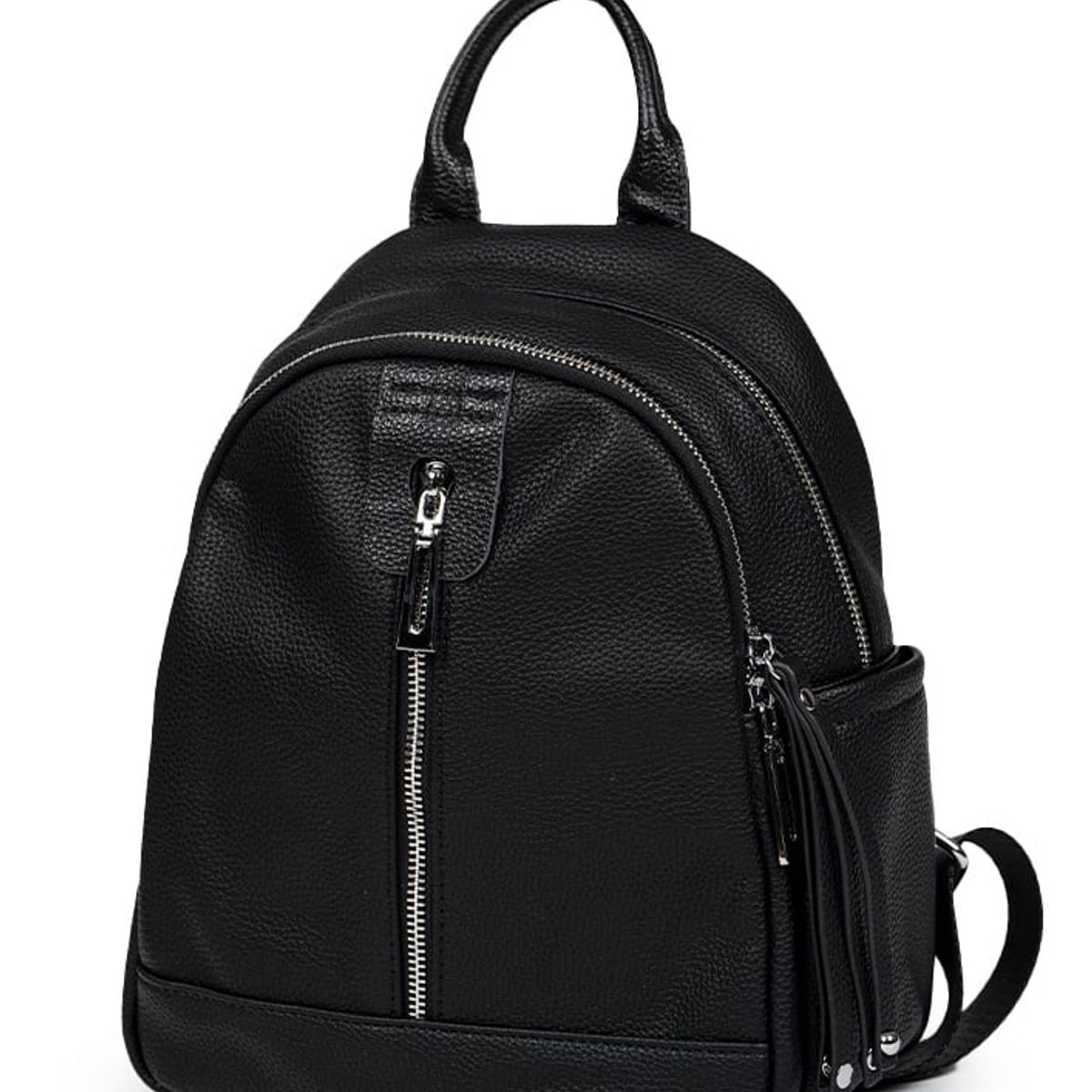 TODOPIEL - Mochila Ecocuero Mujer Negro Todopiel