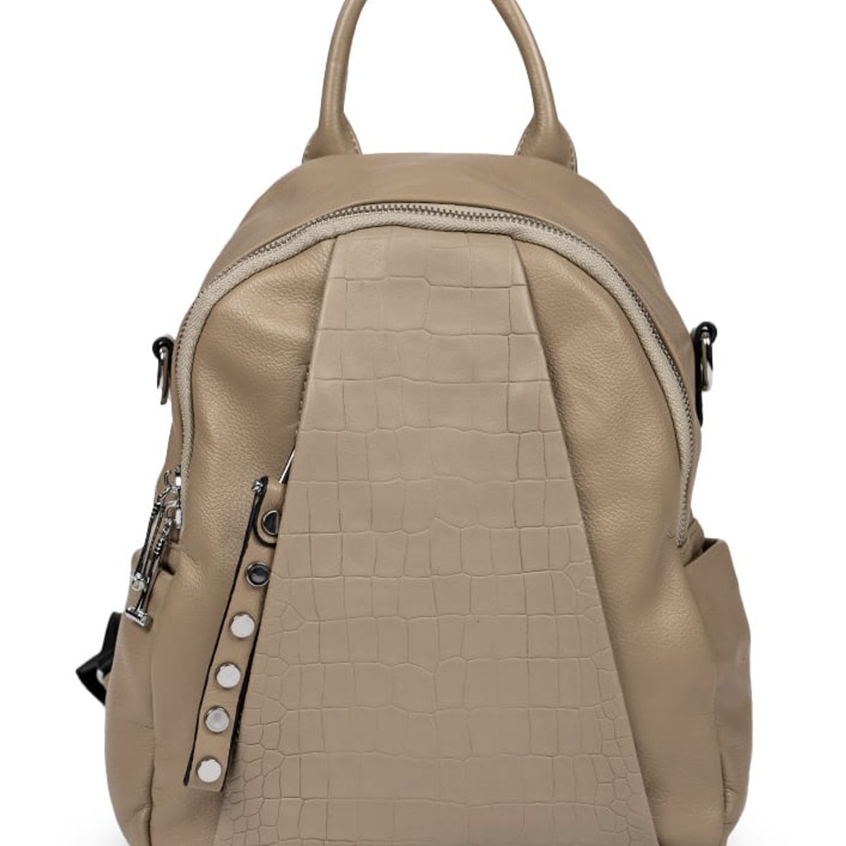 TODOPIEL - Mochila Ecocuero Mujer Beige Todopiel