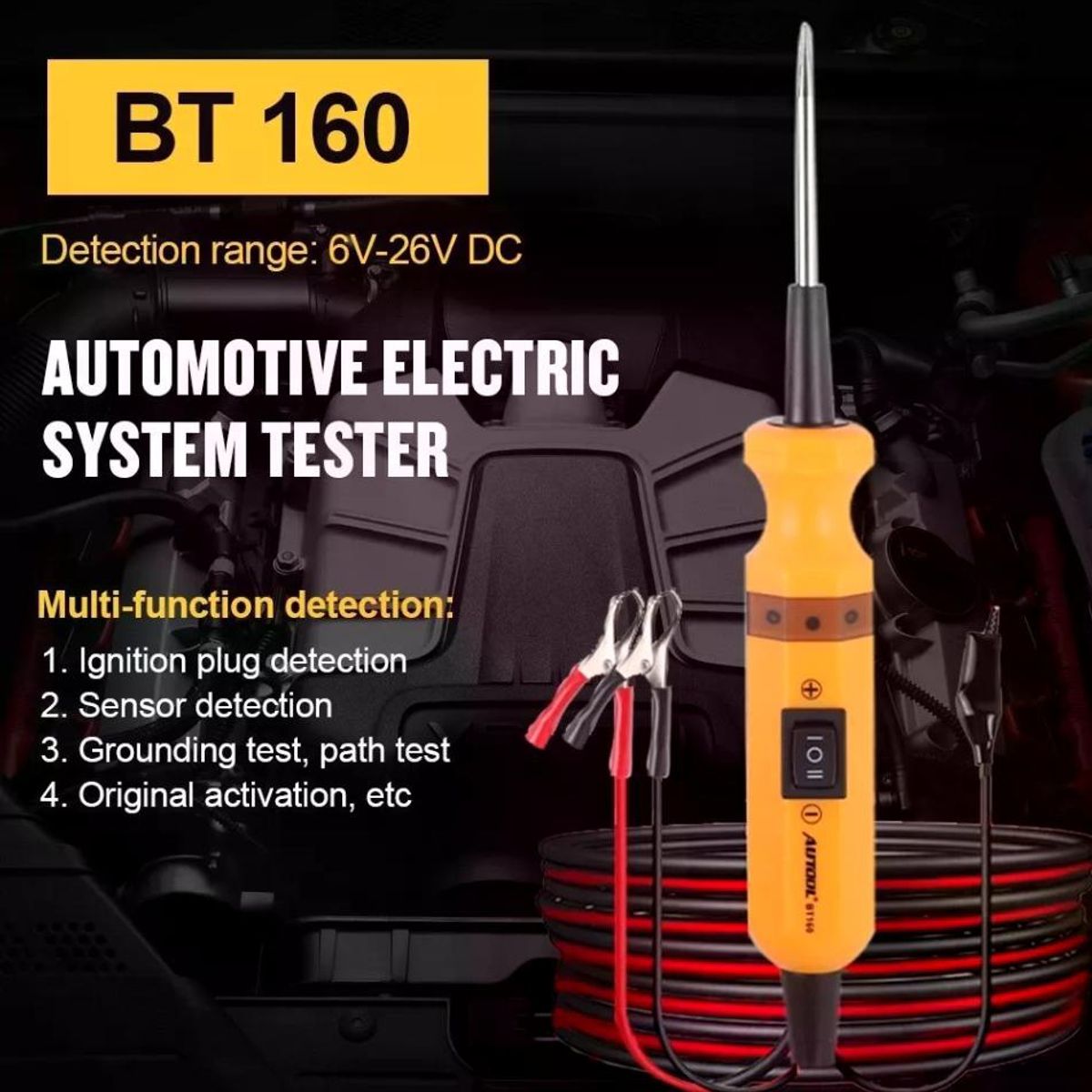 GENERICO - Spt101 Autool Probador De Bujías De Encendido 12v