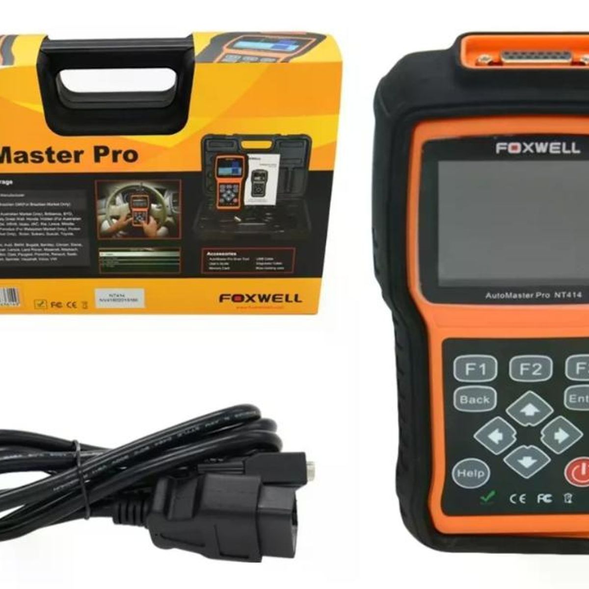 GENERICO - Scanner Automotriz Foxwell Nt414 Ecu Abs Airbag Y Transmis