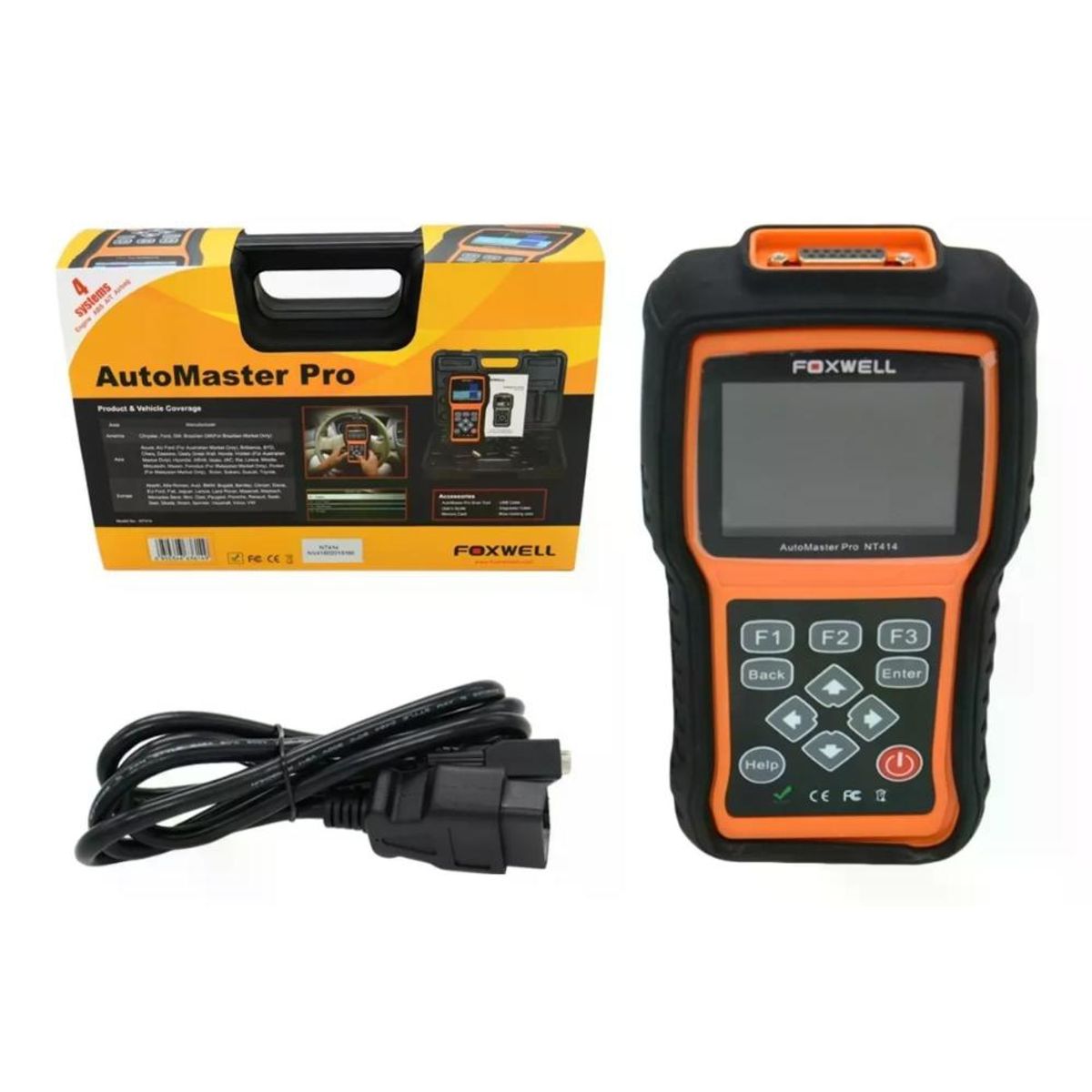 GENERICO - Scanner Automotriz Foxwell Nt414 Ecu Abs Airbag Y Transmis