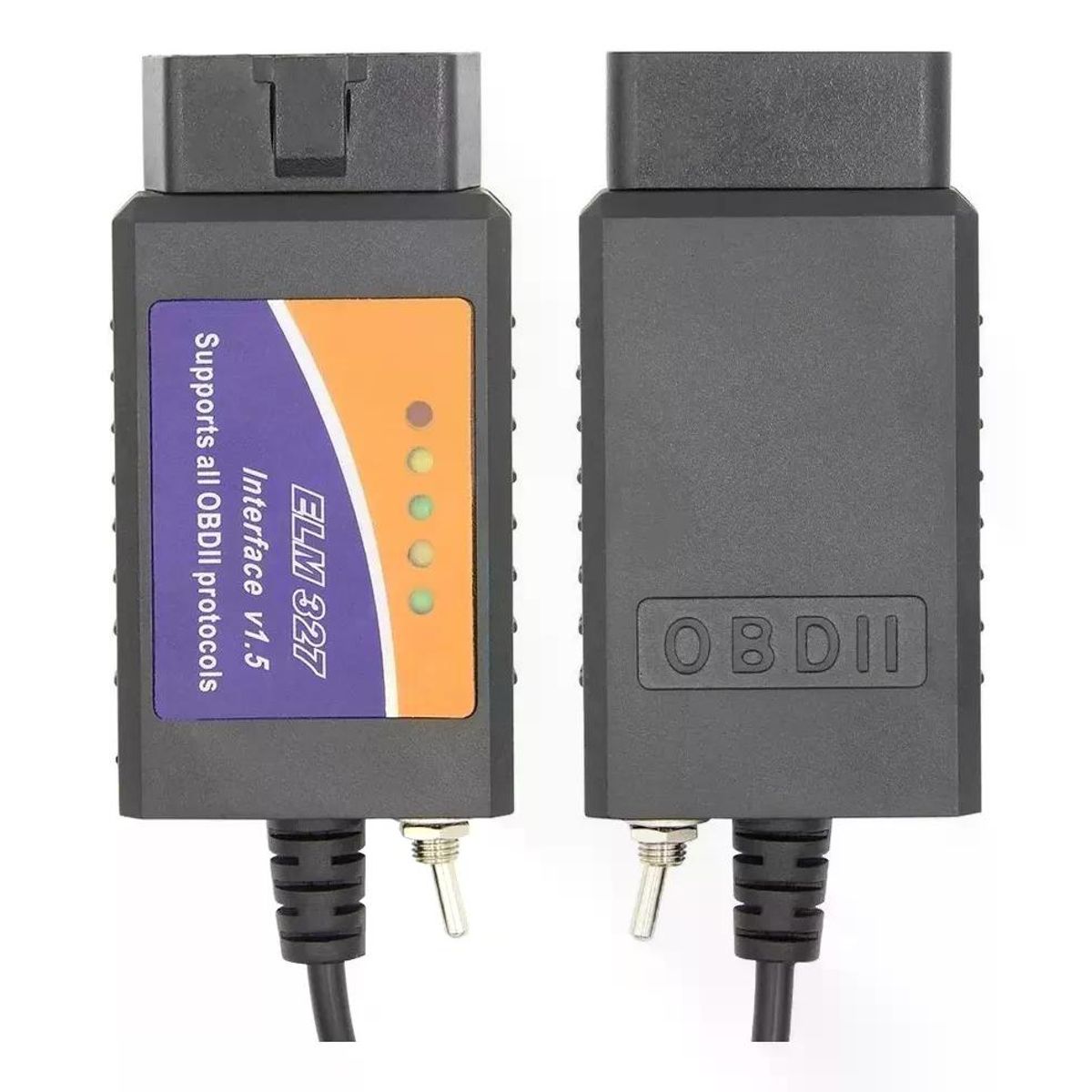 GENERICO - Scanner Automotriz Elm 327 Obd2 Chip Ford Forscan Usb