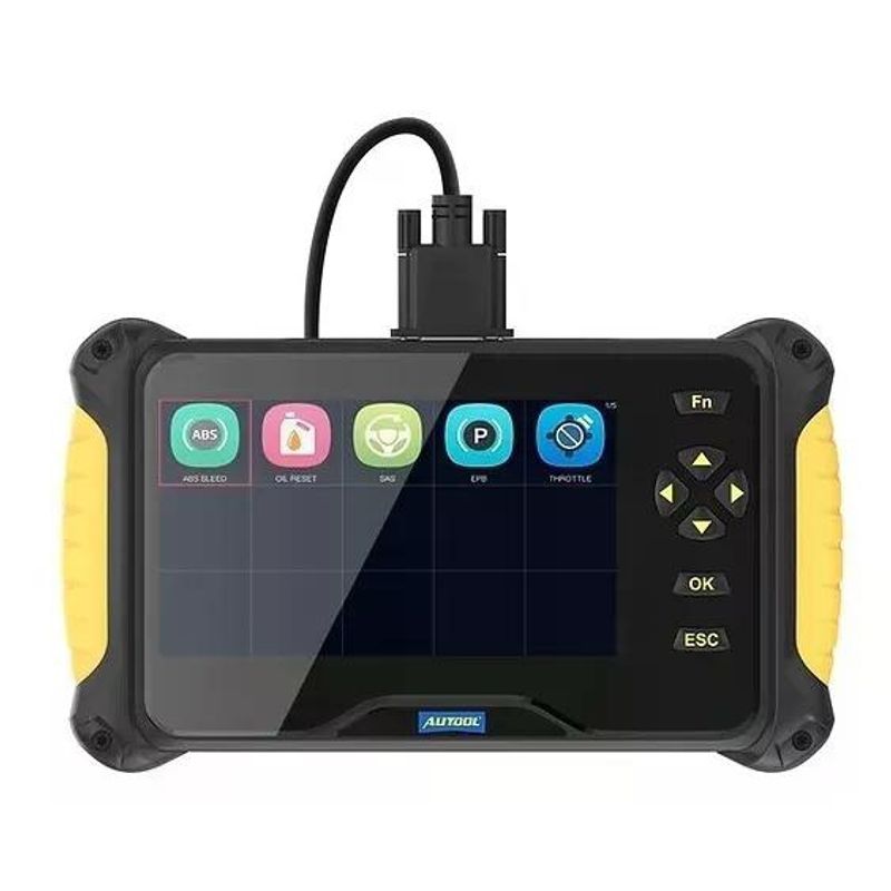 GENERICO - Scanner Automotriz Cs605 Autool Obd2 Multimarca Abs Sas Oil
