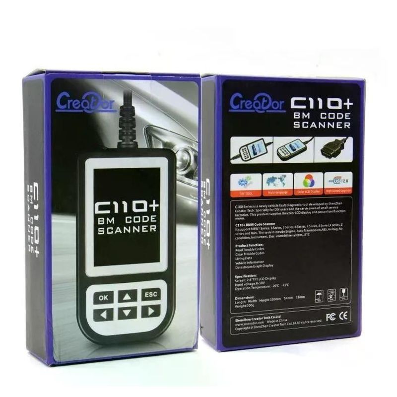 GENERICO - Scanner Automotriz Creator C110 Para Bmw