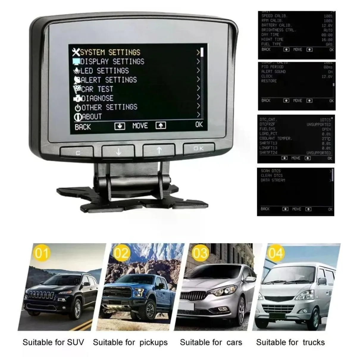 GENERICO - Scanner Automotriz Autool X50 Pro Computador Abordo Obd2