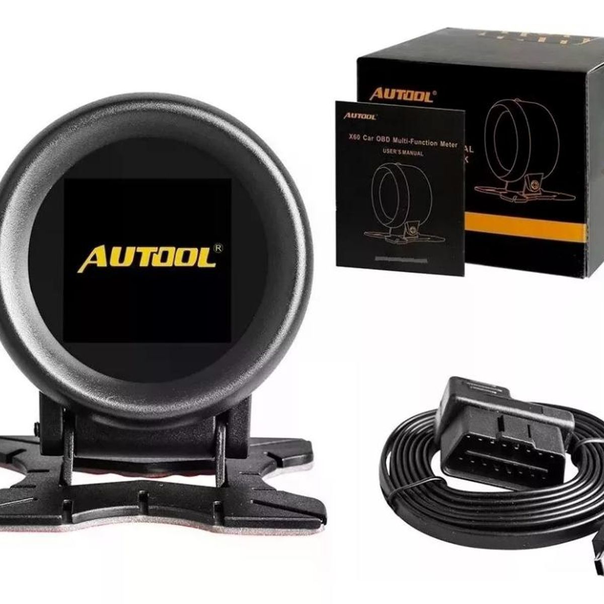 GENERICO - Scanner Automotriz Autool X60 Obd2 12v Mide Velocidad Tem