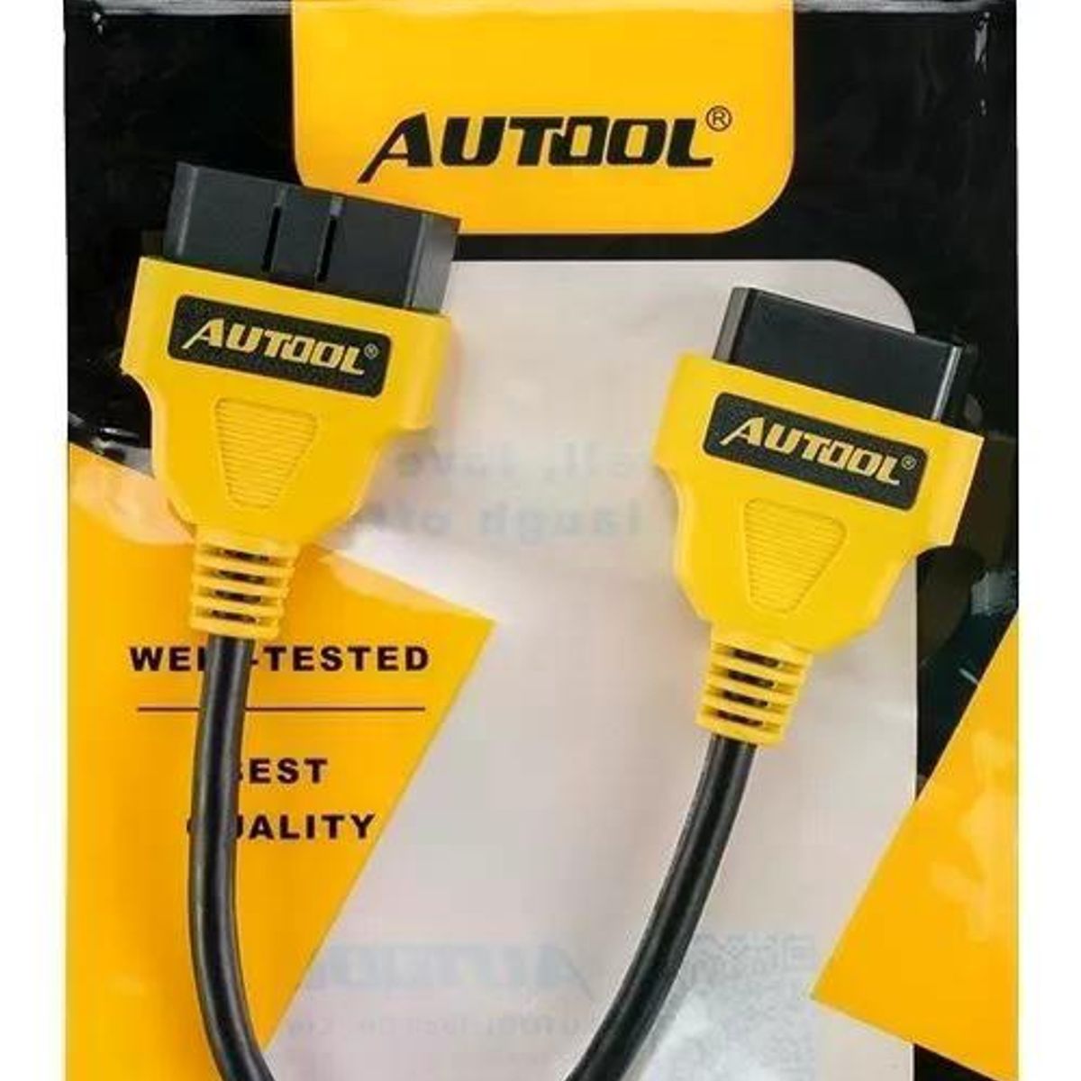 GENERICO - Cable Extensión 30 Cm Obd2 Scanner Automotriz