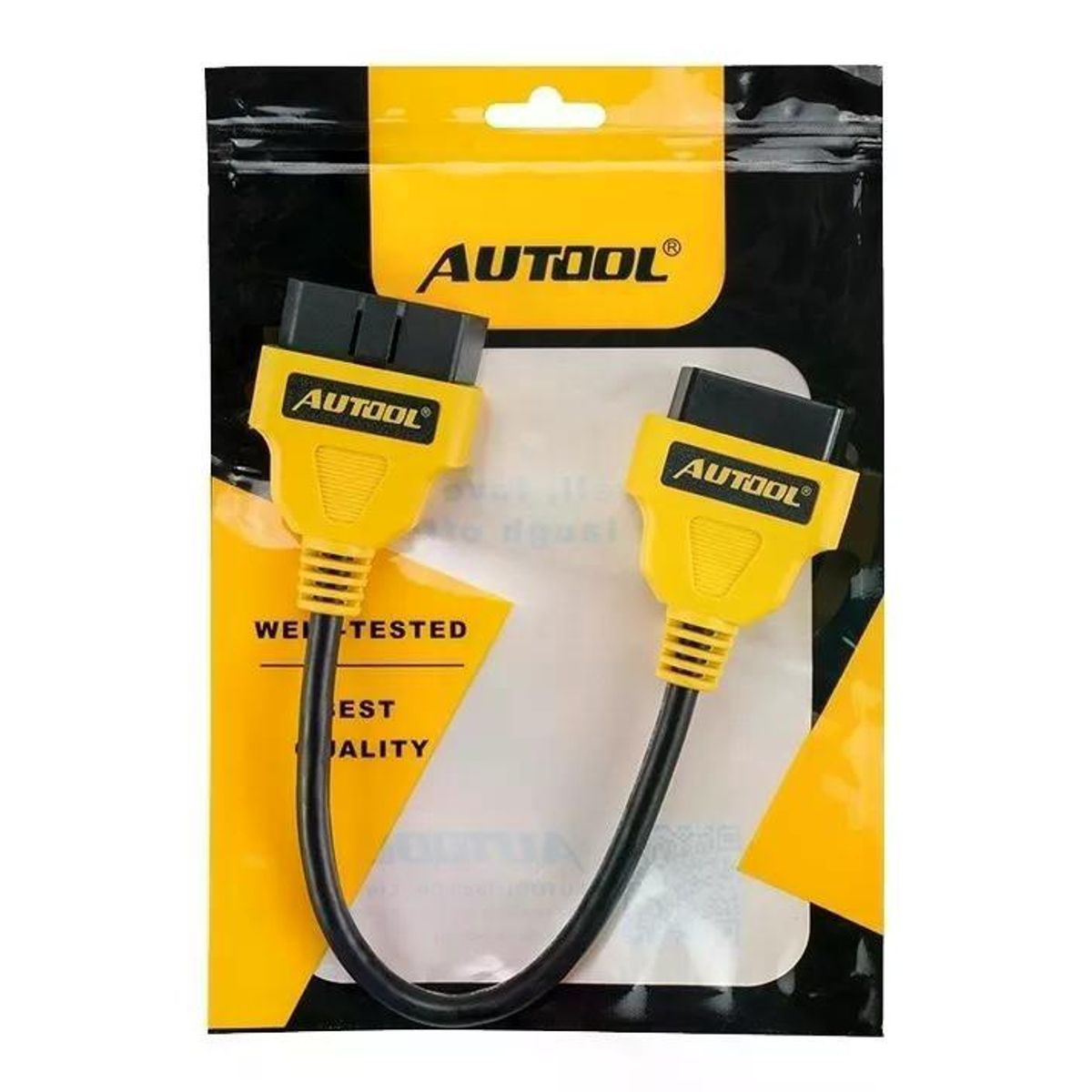GENERICO - Cable Extensión 30 Cm Obd2 Scanner Automotriz