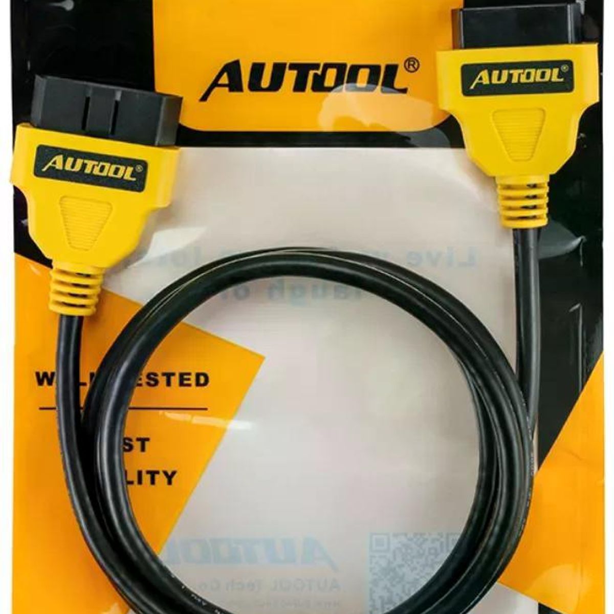 GENERICO - Cable Extensión Obd2 Scanner Automotriz 150 cm