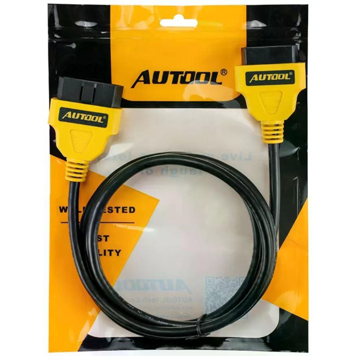 GENERICO - Cable Extensión Obd2 Scanner Automotriz 150 cm