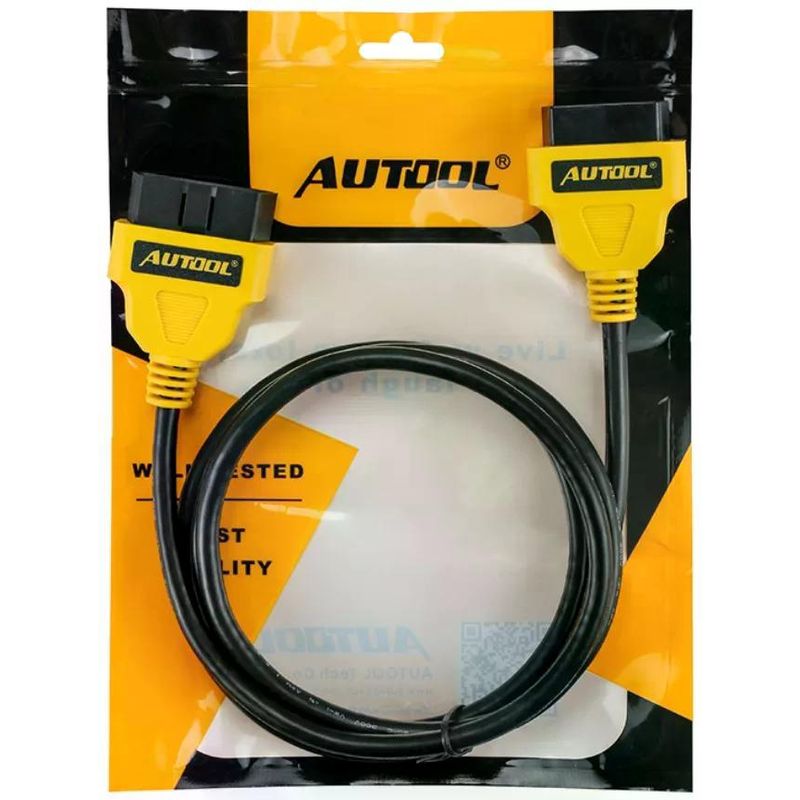 GENERICO - Cable Extensión Obd2 Scanner Automotriz 15mt