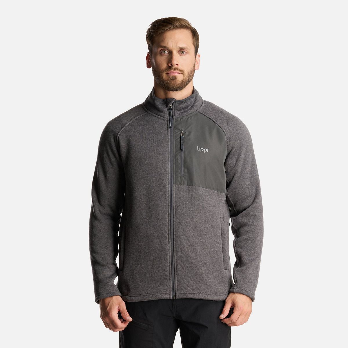 LIPPI - Chaqueta Hombre Coronado Blend-Pro Jacket Melange Grafito Lippi