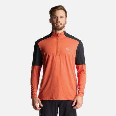 Imagen 2 del producto Poleron Hombre Puerto Trucco 14 Zip Naranjo Oscuro