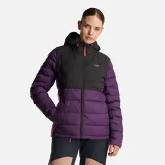 LIPPI - Chaqueta Mujer Bazpur EVO Down Hoody Jacket Morado