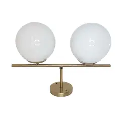 DD CASADADE - Lámpara Duo Cristal Dorado