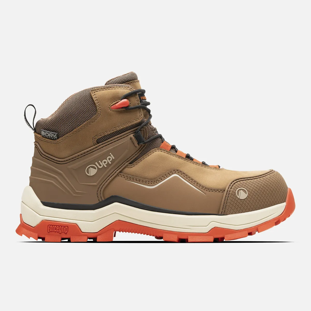 LIPPI - ZAPATO SEGURIDAD LIPPI PRO WORK MUJER ATMOS MID CAFÉ CLARO
