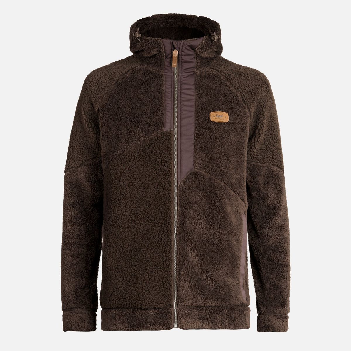 LIPPI - Chaqueta Hombre Bear Shaggy-Pro Hoody Jacket Cafe Oscuro Lippi