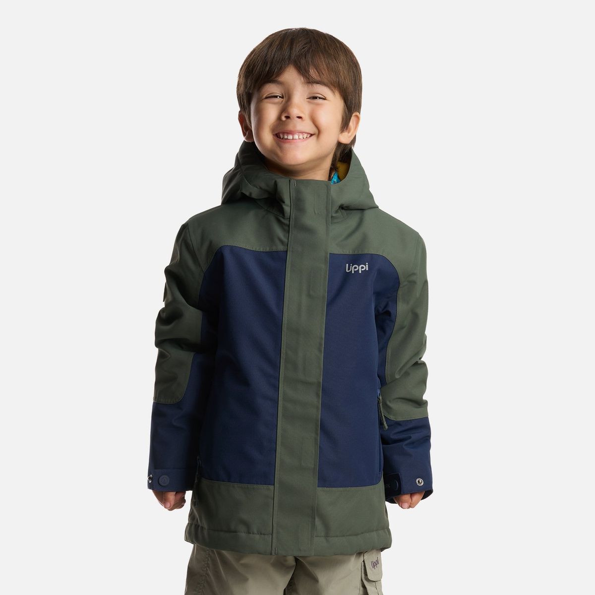 LIPPI - Chaqueta Niño Andes Snow B-Dry Hoody Jacket Azul Marino Lippi