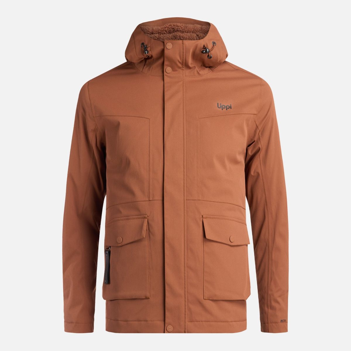 LIPPI - Chaqueta Teen Boy Roble B-Dry Hoody Jacket Cafe Claro Lippi