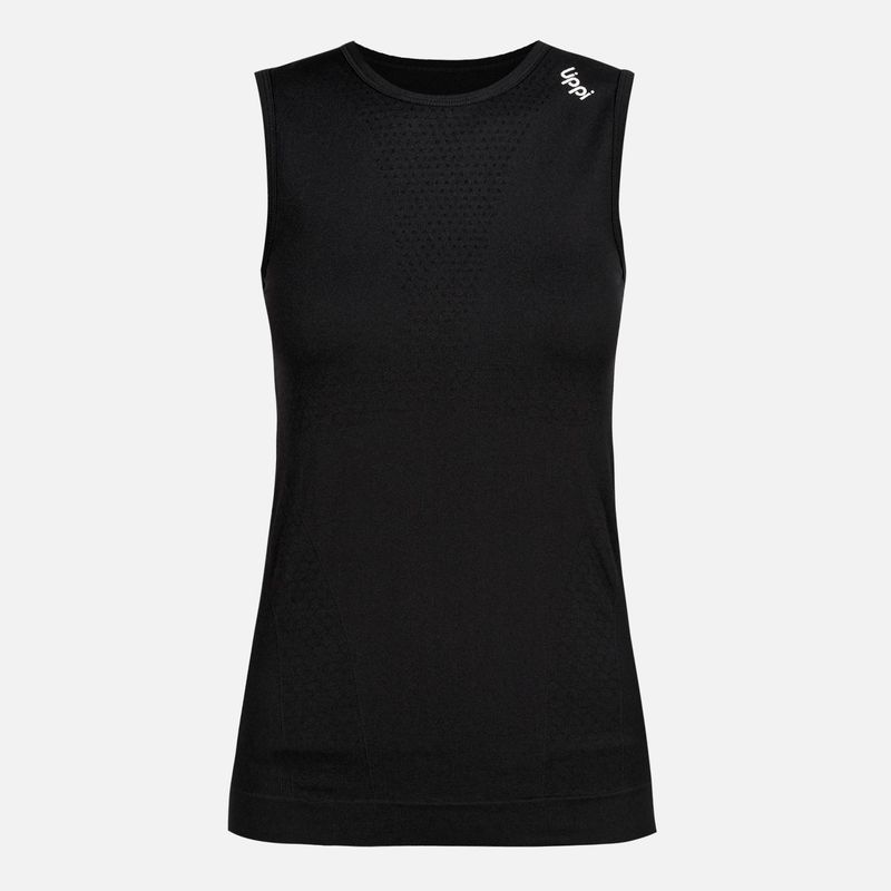 LIPPI - Primera capa Mujer Skintec 1000 Without Sleeve Negro Lippi