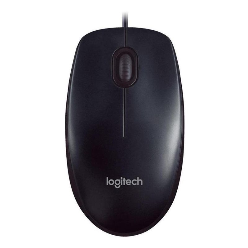 LOGITECH - Mouse Con Cable - Logitech M90 Negro