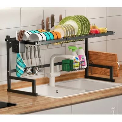 Imagen 2 del producto Rack Escurridor Seca Plato Organizador Multifuncional 65 Cm