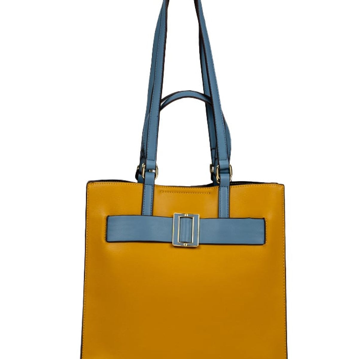 TODOPIEL - Cartera Cuero Mujer Amarillo Todopiel