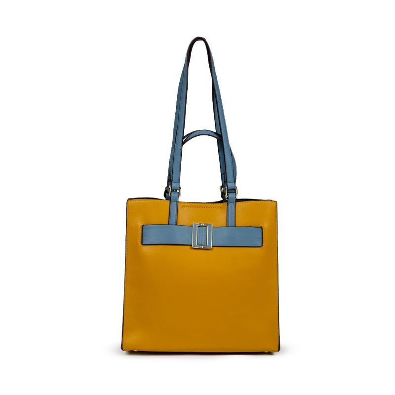 TODOPIEL - Cartera cuero CRU92 Amarillo Todopiel