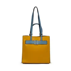 TODOPIEL - Cartera cuero CRU92 Amarillo